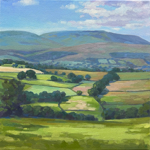 Summer Patchwork, Brecon by Dawn Harries