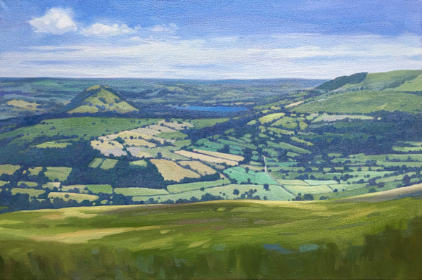 View of Llangorse by Dawn Harries