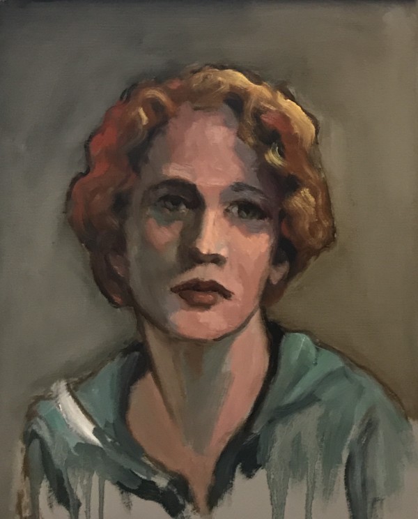 Self Portrait after Van Gogh by August Burns