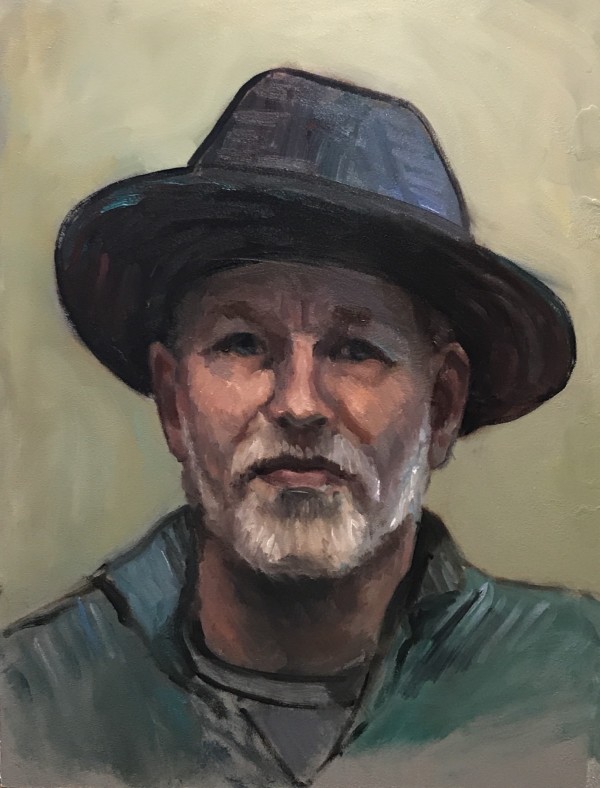 Portrait of Elliot- after Van Gogh by August Burns
