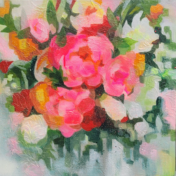 Softly Spoken Petals by Joanne Kells Chalmers, Image 1.