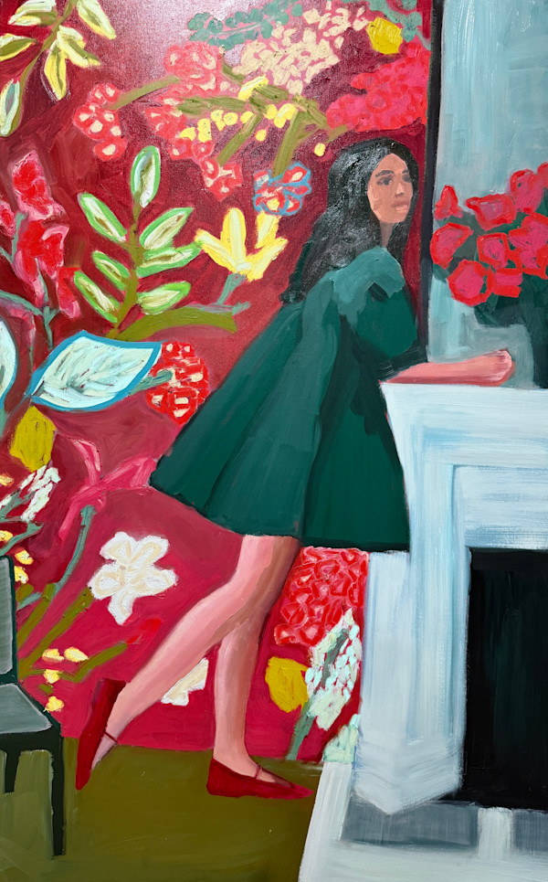 Girl in the Red Room by Sandy Palasti