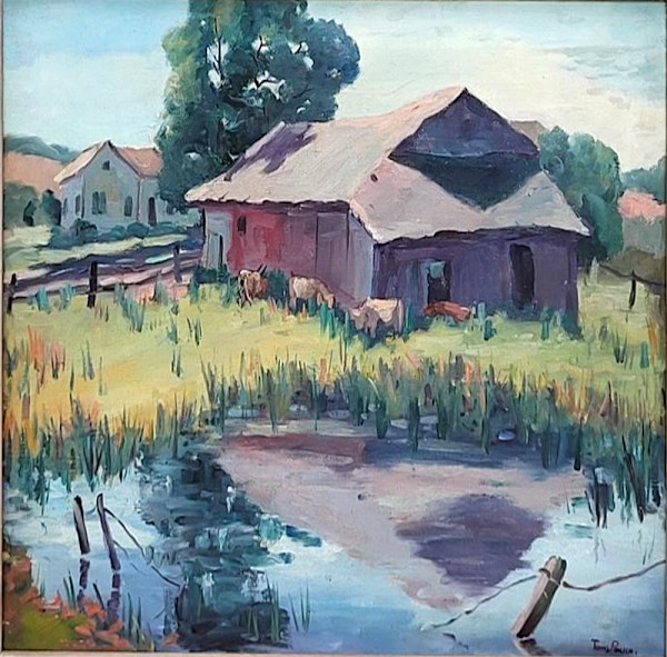 Old Barn in Michigan by Tunis Ponsen, Image 1.