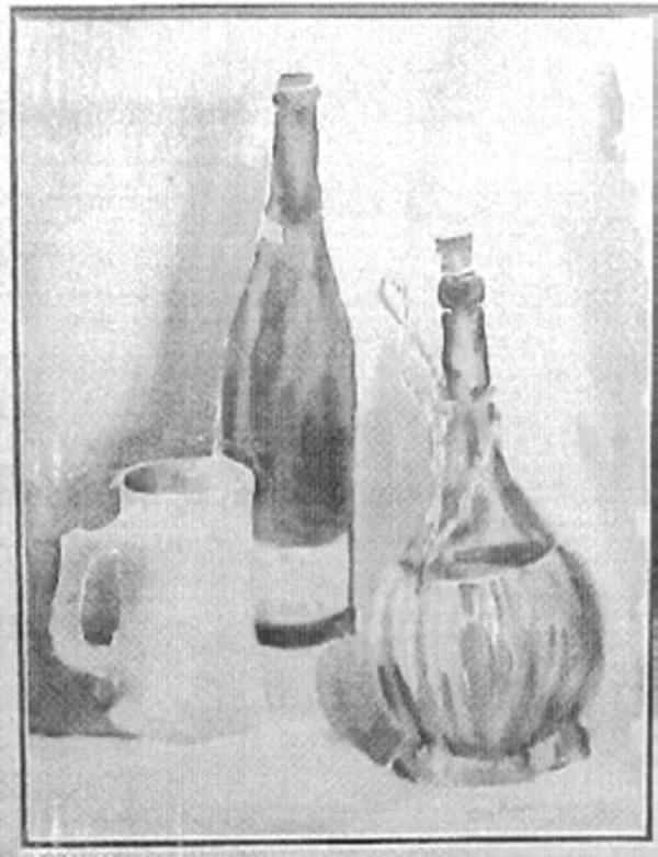 Still Life with Mug and Wine Bottles by Tunis Ponsen