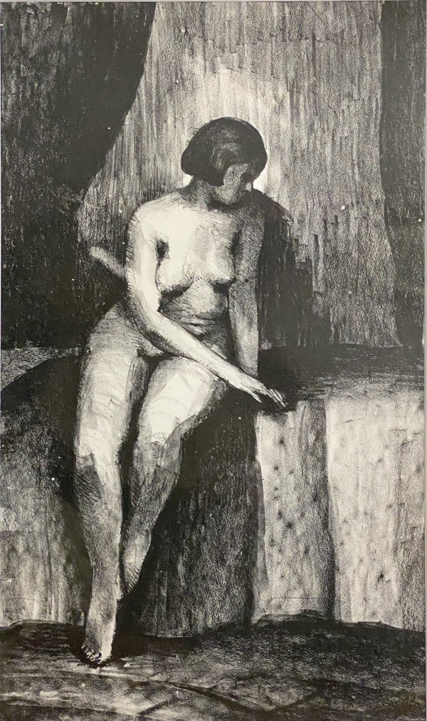 Seated Nude Woman by Tunis Ponsen