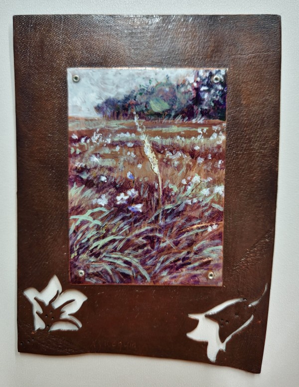Harebells in Cypress by Nikki Jacquin