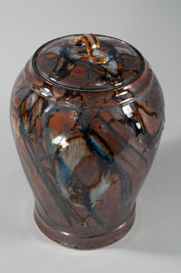 Tall Copper River Urn by Jeffrey Taylor