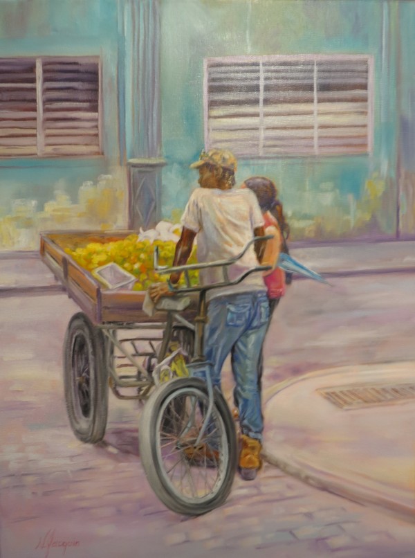 Havana Fruit Vendor by Nikki Jacquin
