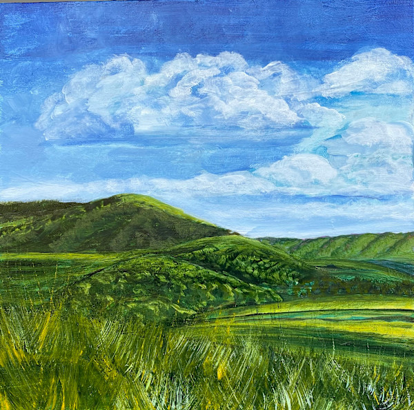 Light on Rolling Greens by Barbara Goretzky, Image 1.