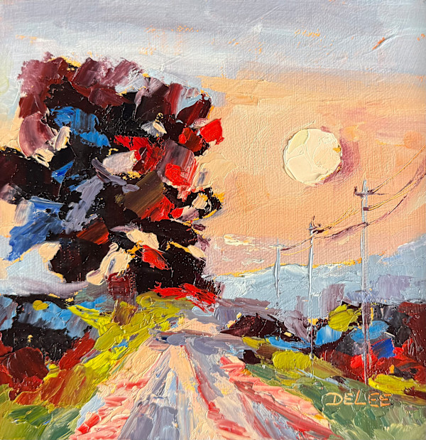 Quiet Moonrise by DeLee Grant, Image 1.