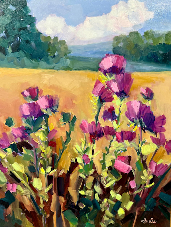 "THISTLE PATCH" by DeLee Grant