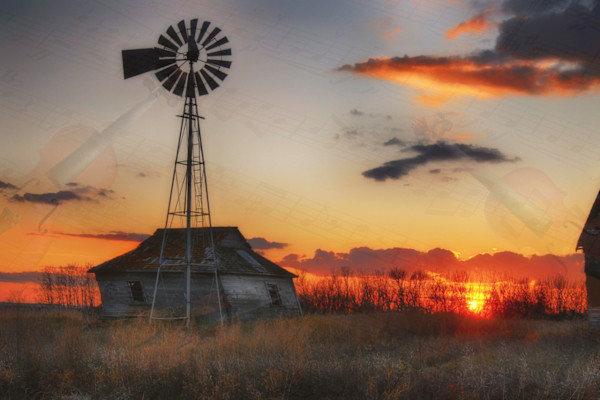 Windmill Serenade by Brenda Cardiff