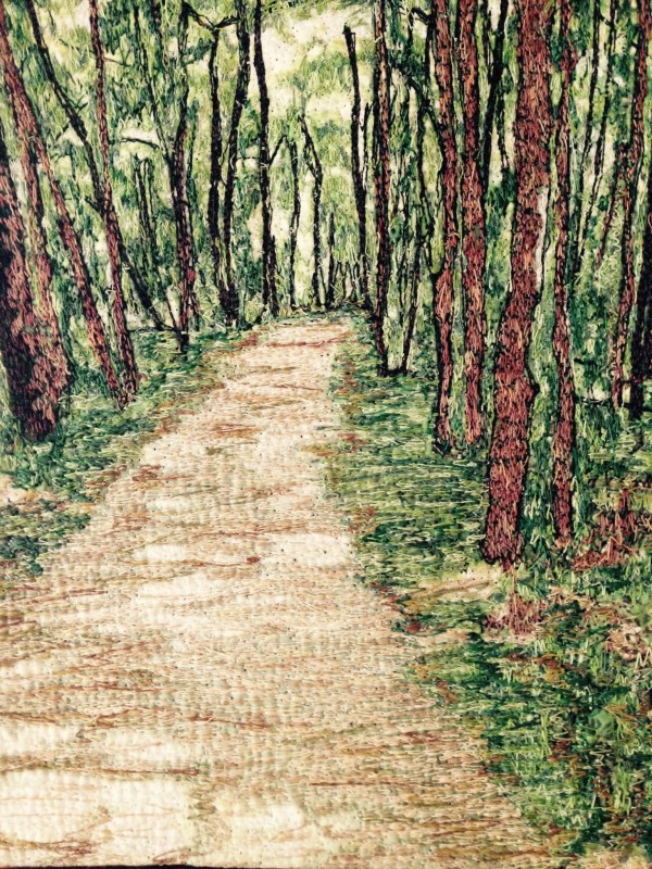 A Path in the Woods by Dvorah Kaufman