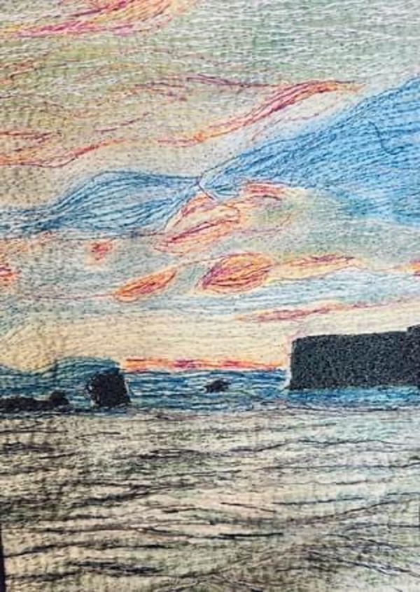 Sunset at Sea by Dvorah Kaufman