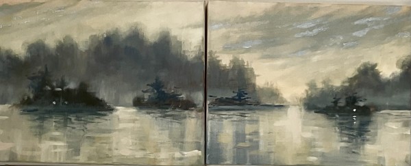 Shades of Pale (diptych) by Tim Eaton