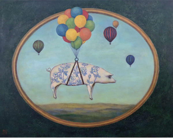 Cautiously Optimistic by Duy Huynh / SOLD
