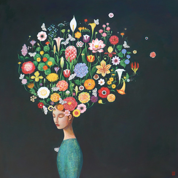 Thoughtful Garden by Duy Huynh / SOLD, Image 1.