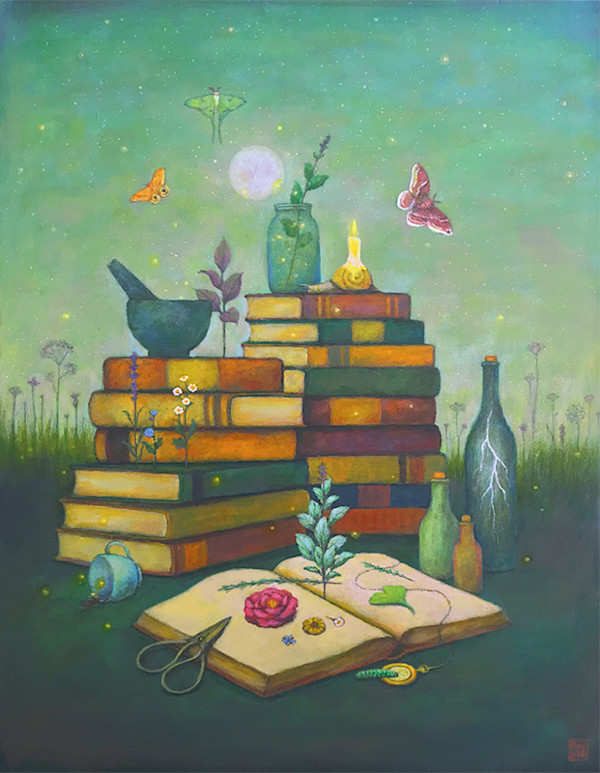 Library of Herban Legends by Duy Huynh, Image 1.