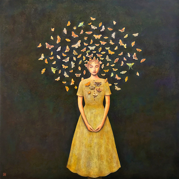 Moth Mother by Duy Huynh / SOLD