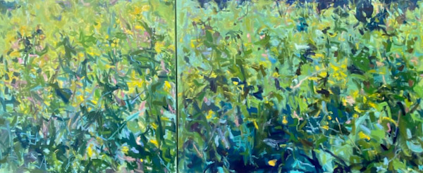 Green Meadow, Field series by priscilla whitlock