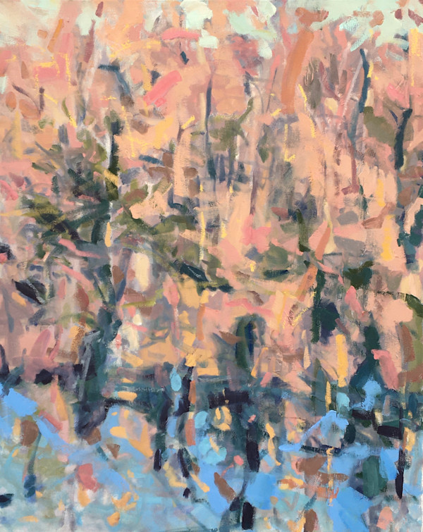 Winter Lake by priscilla whitlock