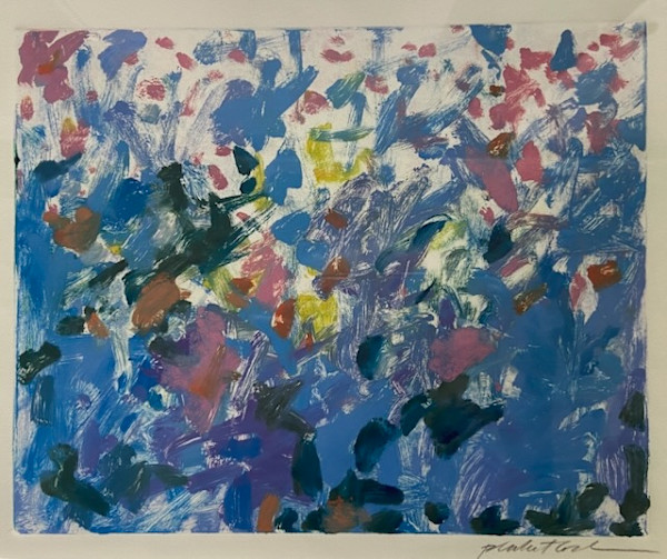 Morning, Garden available at Les Yeux du Monde Gallery, Charlottesville, Va by priscilla whitlock