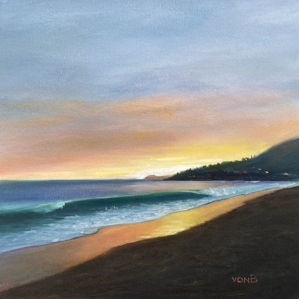 Corral Beach Sunset by John von Buelow