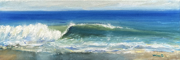 Shore Break Wave by John von Buelow