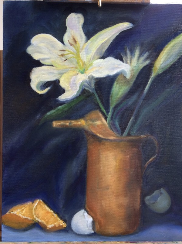 Still Life with Lily by pamela callen