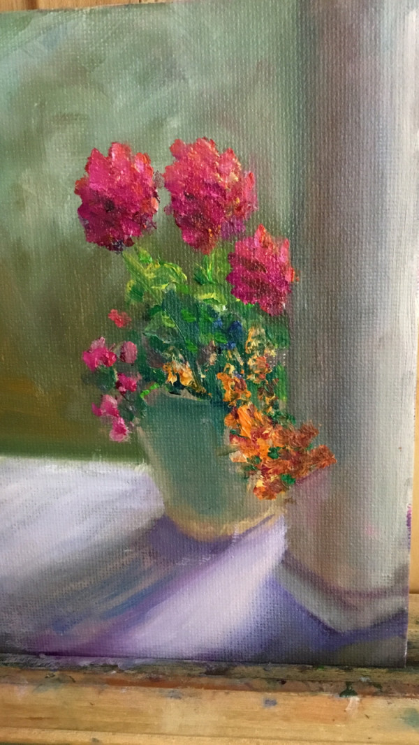 Cheery Porch by pamela callen