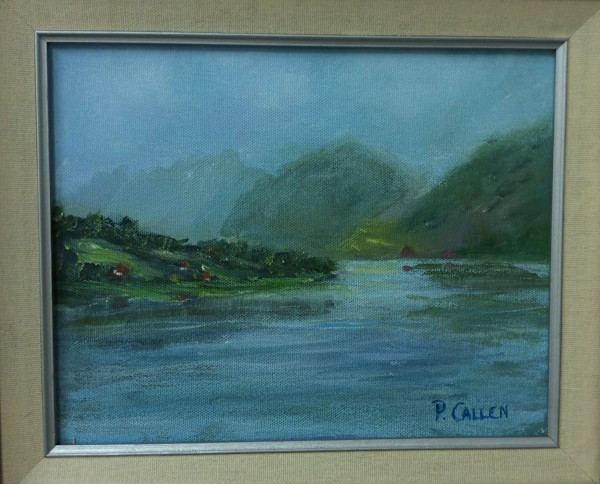 Bosnian Village by pamela callen