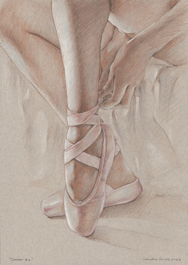 Dancer #1 by Claudia.Du.XZ Art