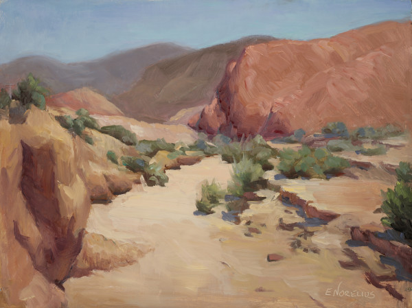 Red Rock Canyon Plein Air by Erica Norelius