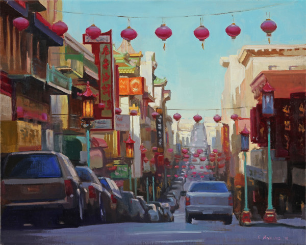 Grant Street Lanterns - Chinatown by Erica Norelius