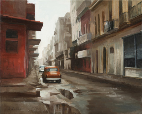 Deserted Cuban Street by Erica Norelius