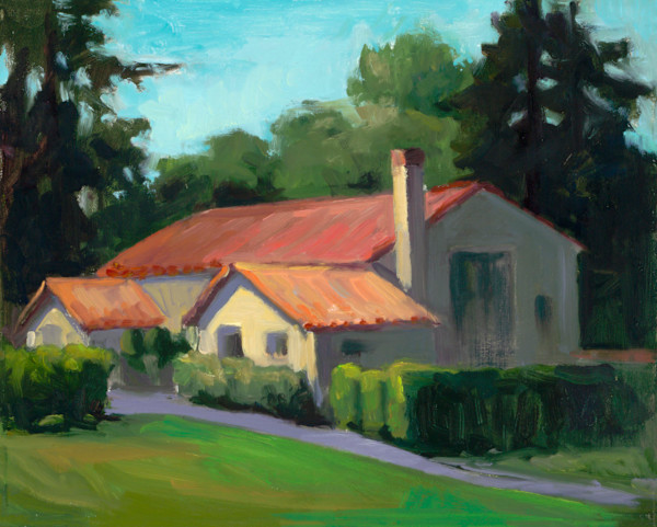 Piedmont, Plein Air by Erica Norelius