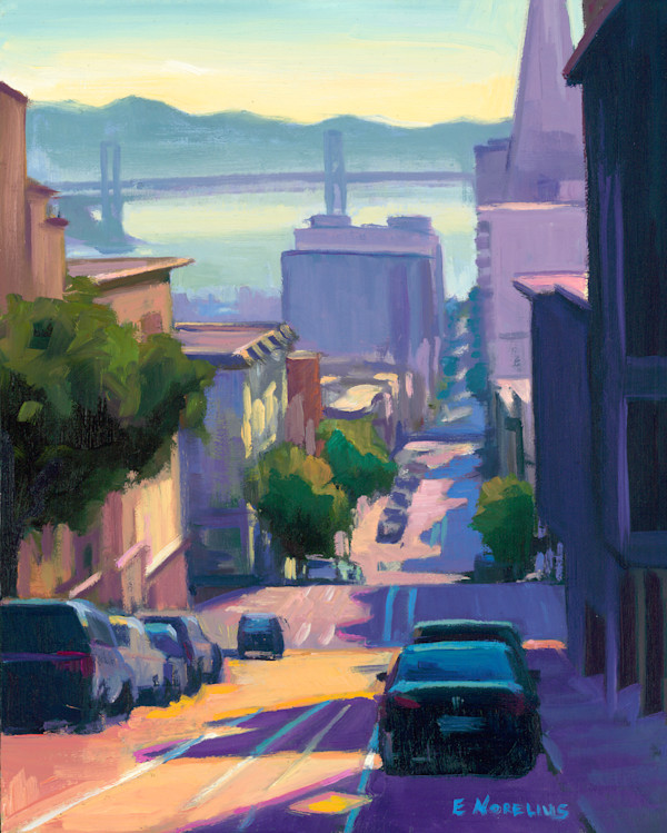 Nob Hill, Morning Light by Erica Norelius, Image 1.
