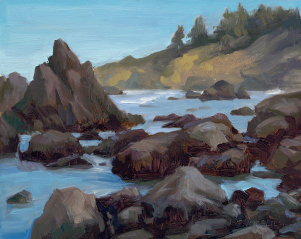 Palmer's Point Sue-meg, Trinidad State Park by Erica Norelius