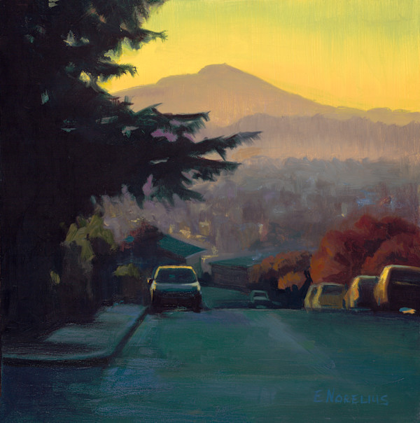Mt. Tamalpais in the Distance by Erica Norelius