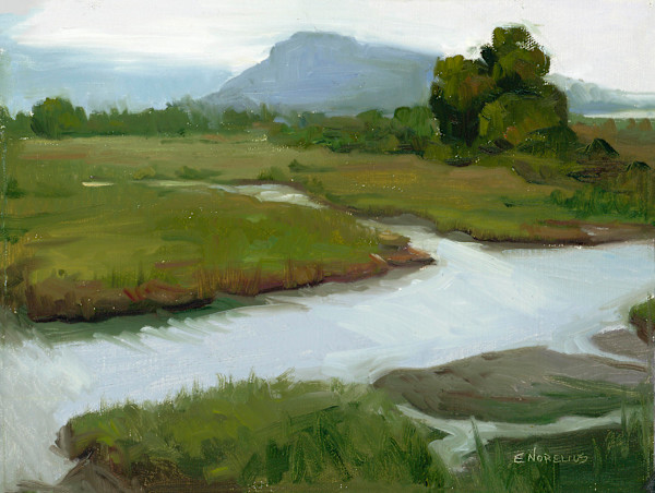 Still Waters of Meeker's Slough by Erica Norelius