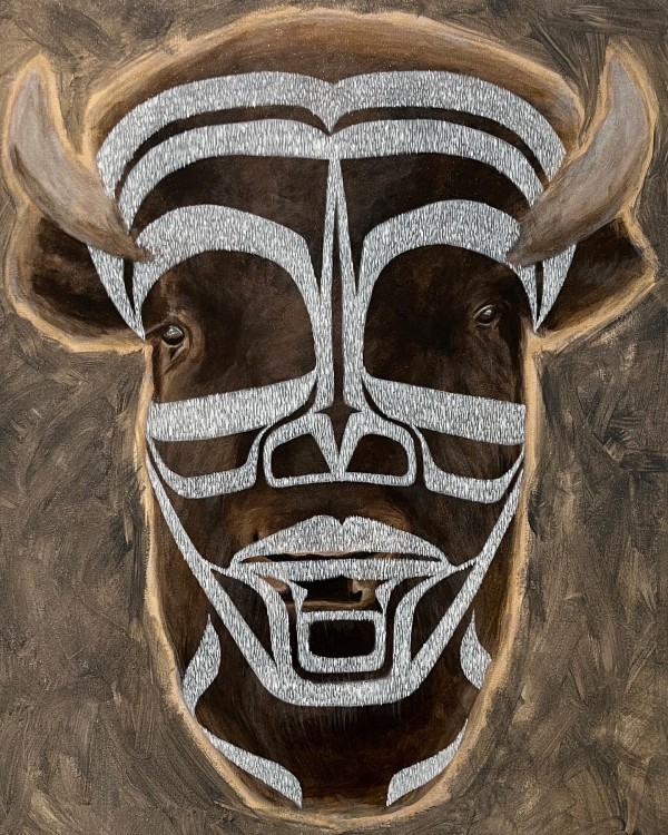 Bahysumuhn (Bison Human) by Lee Clarke
