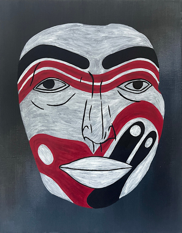 Haida Mask by Lee Clarke, Image 1.