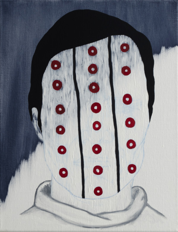 Tree with Woodpecker Holes by Lee Clarke