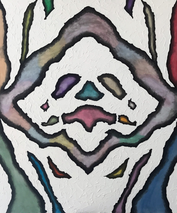 Pohler Bair Gurl (Polar Bear Girl) with Kaleidoscope Eyes by Lee Clarke