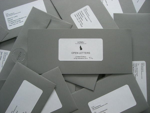 Open Letters by Filip Noterdaeme