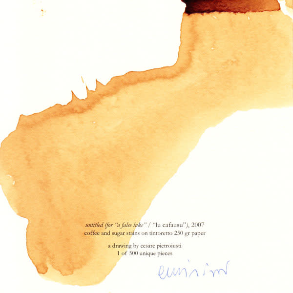 Untitled (for a "a false luke" / "lu cafausu") by Lu Cafausu
