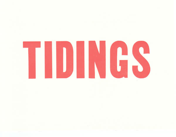 Tidings by Michelle Vaughan, Image 1.