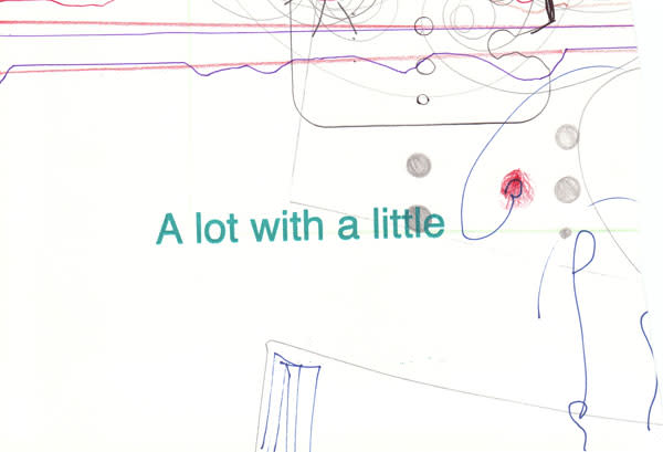 A lot with a little by Austin Thomas