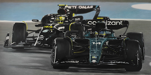 Fernando Alonso by Ken Orton