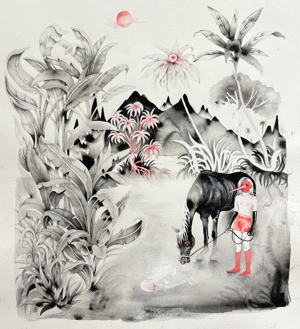 Black Horse by Amélie Barnathan